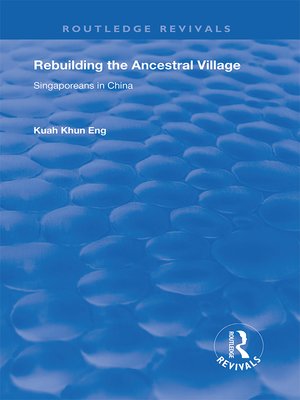 cover image of Rebuilding the Ancestral Village